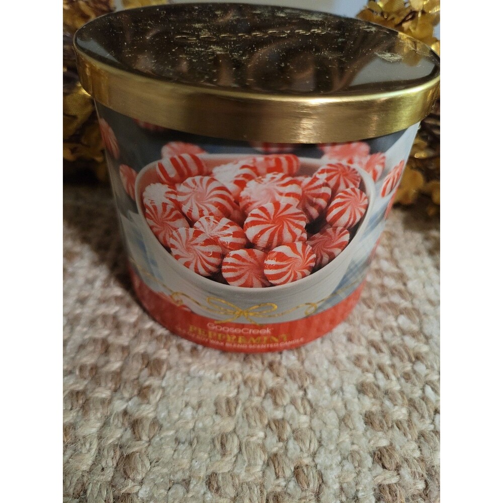 Peppermint - Goose Creek 3-Wick Candle